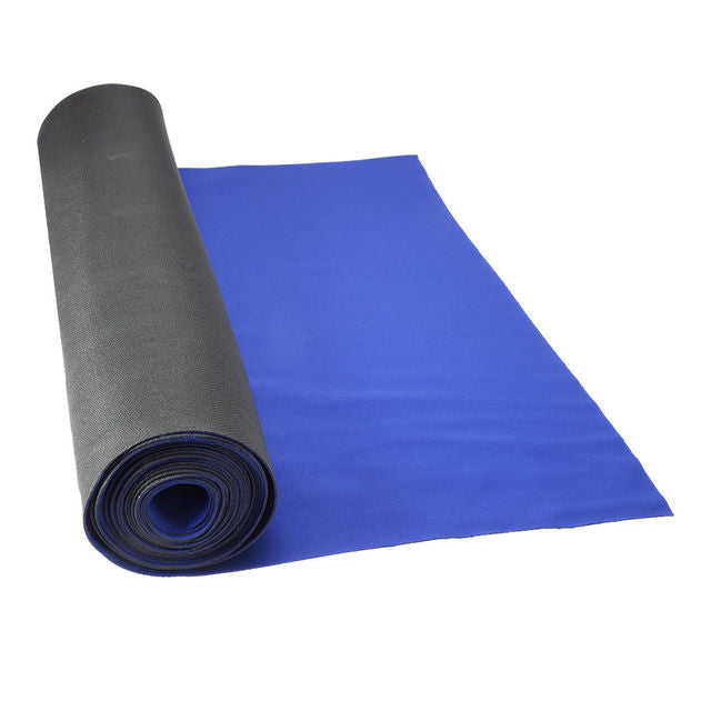 27" x 15' x 1.5mm Blue Neoprene Floor Protector Roll - Bulldog Trading inc
